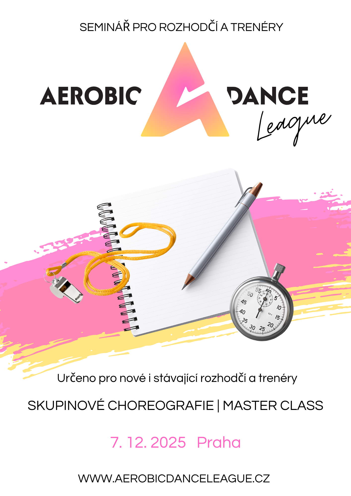 SEMINÁŘ 2025 Aerobic a Dance League (leták)